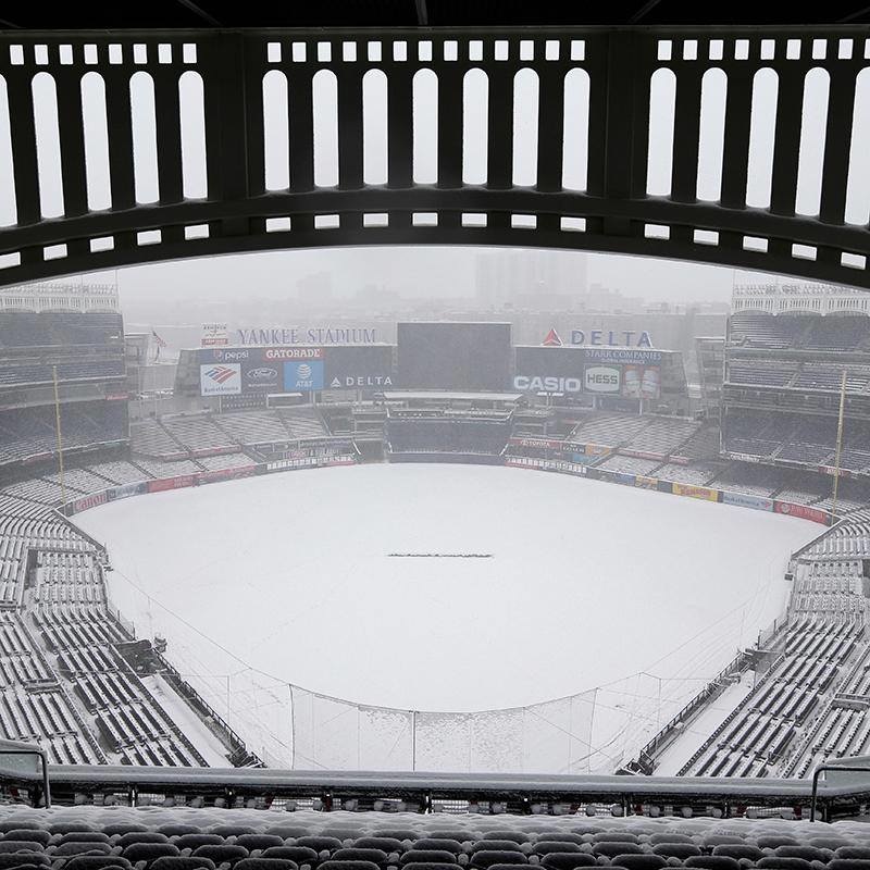 wp image 3341 - Suspendido por nieve primer juego de la campaña en Yankee Stadium