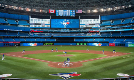 Toronto Blue Jays 450x270 - Si continúan los contagios MLB cancelará temporada