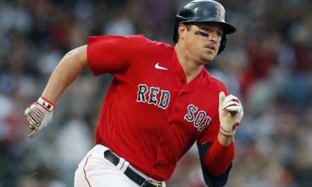 Renfroe Boston 450x270 - Red Sox pega primero a Yankees ante lleno en el Fenway