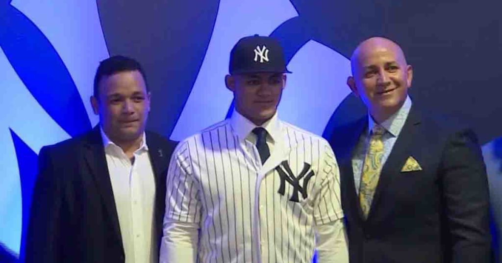 Jasson 3 1024x536 - Domínguez, el peso de ser prospecto top de Yankees